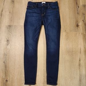 Hudson NATALIE midrise super skinny ankle jeans